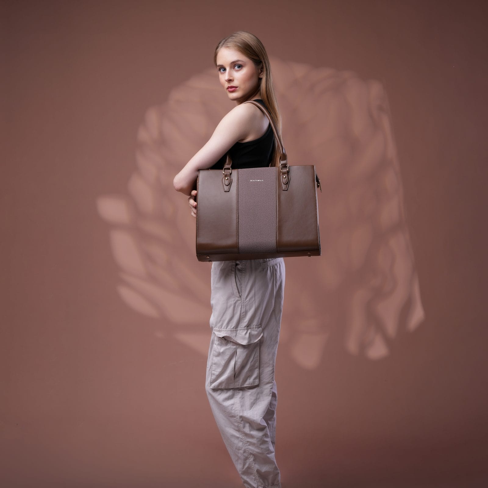 ZP-25 Canvas & Leather Hybrid Satchel