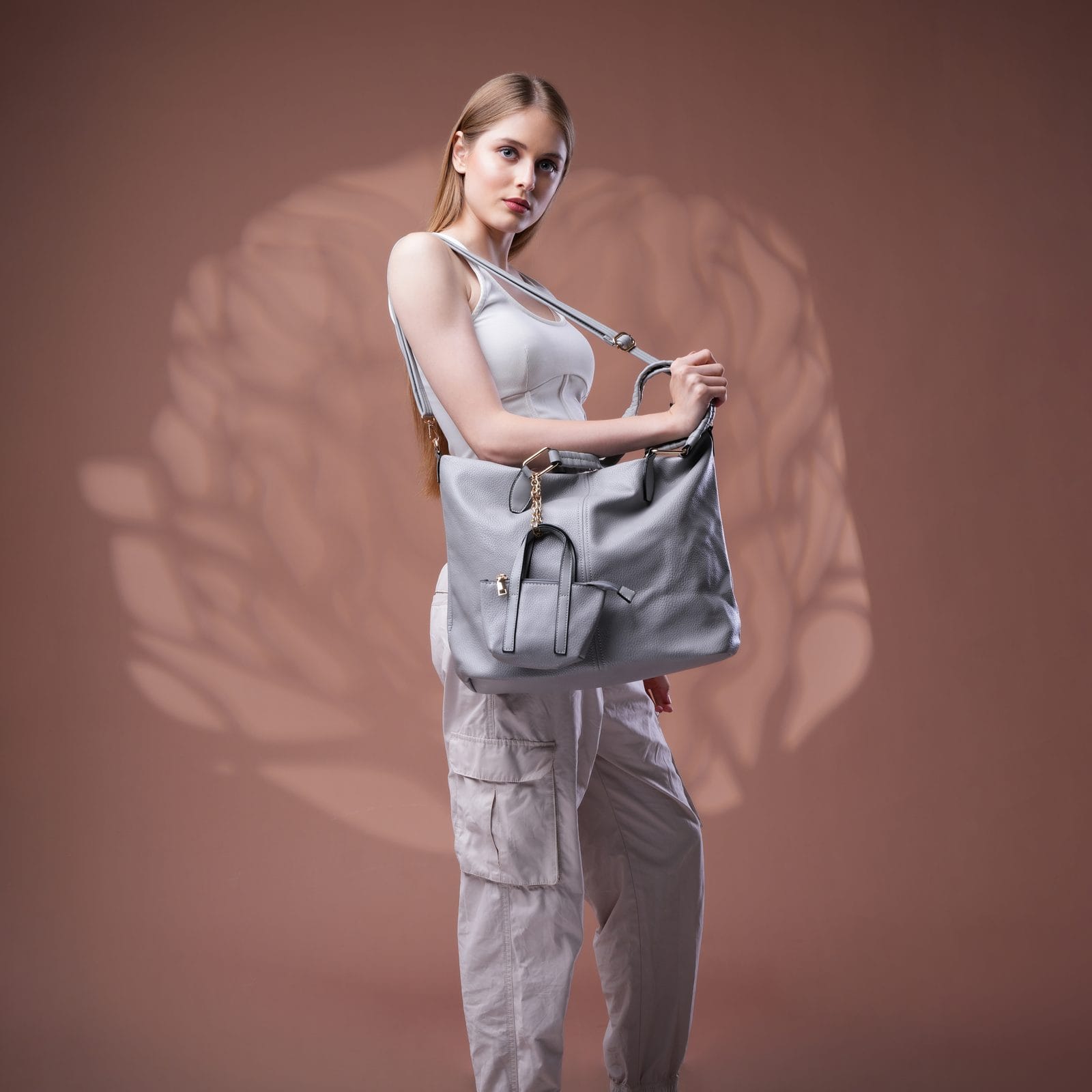 ZP-8 Royal Emblem Top-Handle Tote