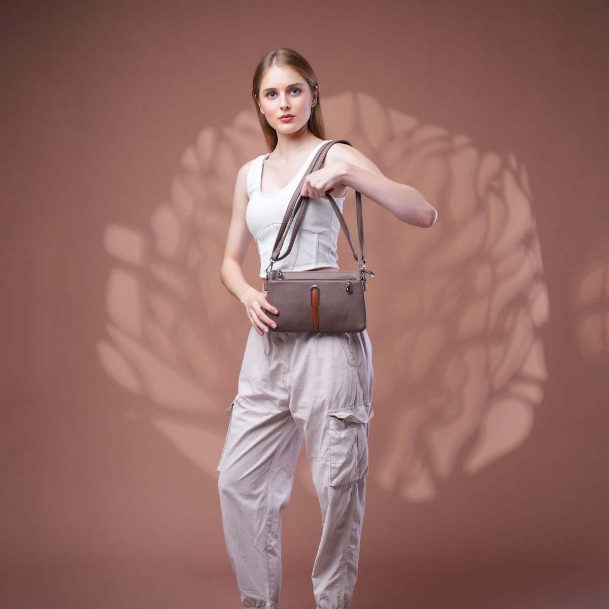 PACKOURA Premium Monogram Luxe Flap Bag