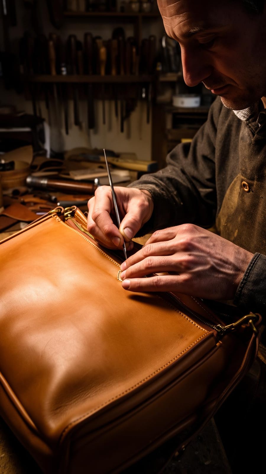 Master craftsman at work