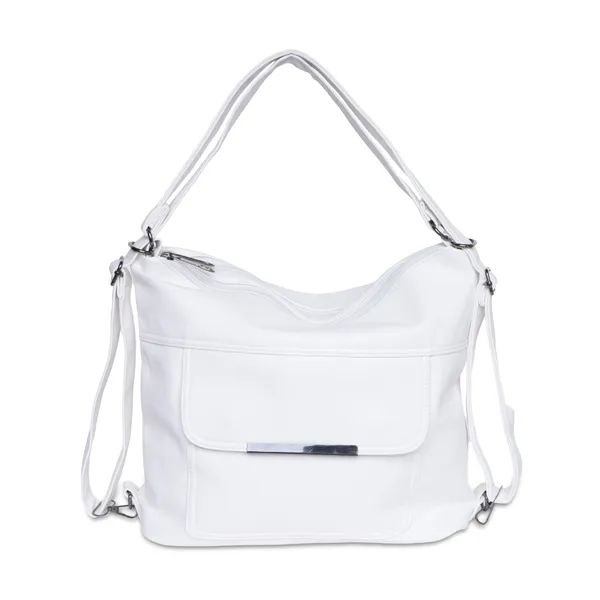 PACKOURA Premium White Varsahobo Convertible Handbag