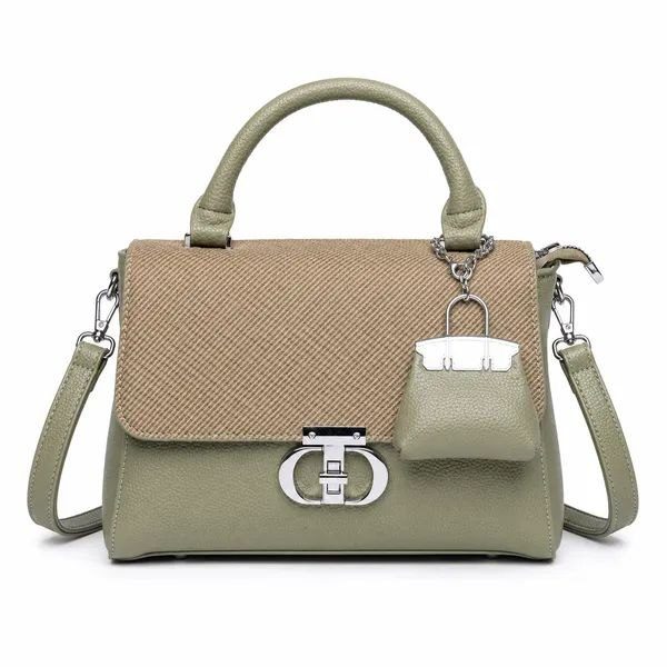 PACKOURA Premium Green Ophelia Satchel Bag