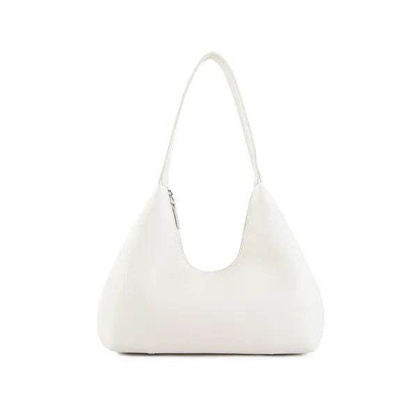 PACKOURA Premium White Ency Hobo Bag
