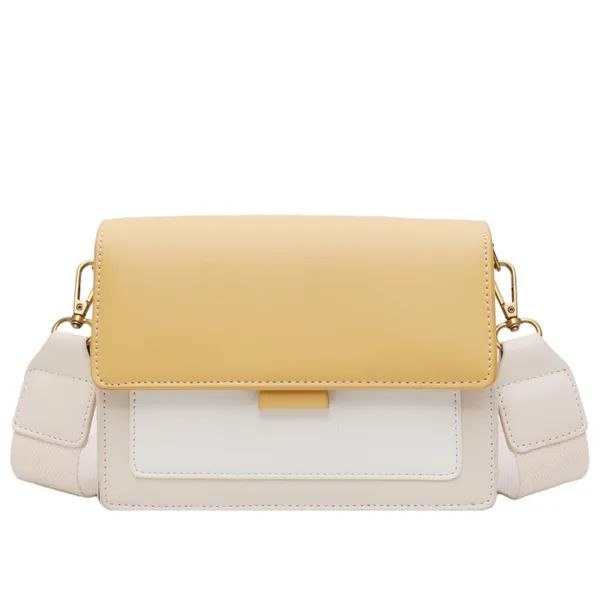 PACKOURA Premium Yellow Sleek NYC Style Sling Bag